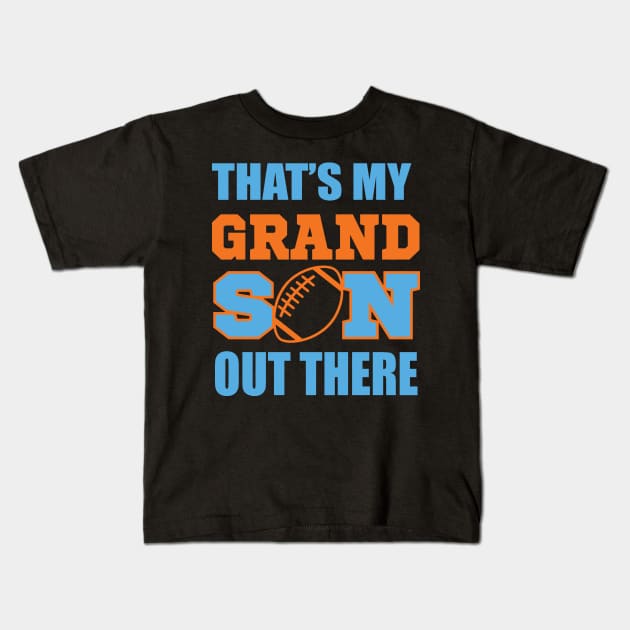 That’s my grandson out there Kids T-Shirt by SAN ART STUDIO 